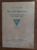 YWCA Girl Reserves Booklet Blue Triangle Work Series Vintage 1919 - $17.81