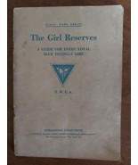 YWCA Girl Reserves Booklet Blue Triangle Work Series Vintage 1919 - $17.81