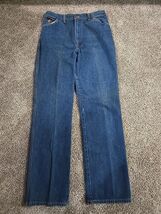 Wrangler MX695PW Vtg 70s Misses Full Fit Jeans Womans Sz 16 Embroidered ... - $67.32
