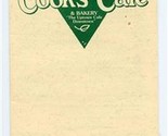 Cook&#39;s Cafe &amp; Bakery Menu Deland Florida The Uptown Cafe Downtown  - $17.82