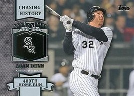 2013 Topps Chasing History #CH-30 Adam Dunn NM-MT White Sox ID:70857 - $1.67