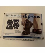 Perfect Solutions Ice Traction Slip-Ons Fits Shoe Size 8-12 Men’s 9.5-13... - $9.07 CAD