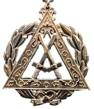 York Rite Royal Arch Grand Sentinel Tyler Officers Collar Jewel - £39.22 GBP