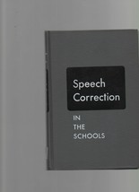 Speech Correction in the Schools - Professor Jon Eisenson - HC - 1959  MacMillan - £2.32 GBP