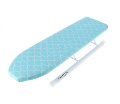 Bohin Mini Ironing Board with Blue Fabric - £21.49 GBP