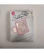 Silky Fit Control Top Pantyhose Pearl Gray #3800 Size B Lycra Sheer - £5.79 GBP