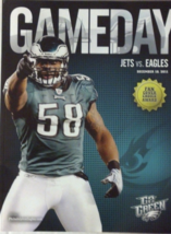 Gameday Magazine 12-18-2011 Jets vs Eagles - $7.95
