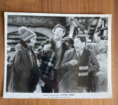 Lottery Bride Movie Press Photo Zasu Pitts Joe Brown Photograph - £23.82 GBP