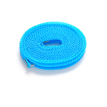  Clothesline Nylon Non-Slip Line Rope Travel Windproof Clothes Cord 5 Me... - £10.15 GBP