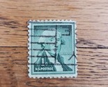 US Stamp George Washington 1c Used Green - $0.94