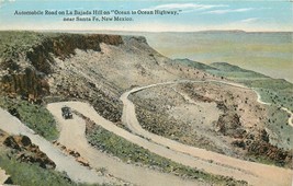 DB Postcard NM N070 Road on La Bajada Hill Ocean to Ocean Highway Santa Fe Car - £5.18 GBP