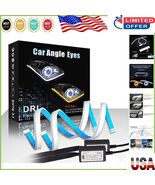 Cuttable 24-Inch Waterproof LED Car Strips - White &amp; Amber Turn Signal L... - $738.34 MXN