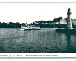 Steamer Arundel E Faro Oswego New York Ny Unp Non Usato Udb Cartolina V14 - $16.34