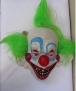 Halloween Clown Mask Green Hair Shorty from Killer Klowns From Outer Space - £23.50 GBP