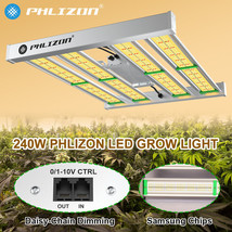 240Watts led Dimmable grow lights w/Daisy Chain 4x4ft Coverage for Indoo... - $187.35