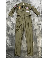 Top Gun Women’s Halloween Costume Jumpsuit Maverick Size Medium 6-8 - $264.66 MXN