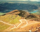 View from Auto Highway Pikes Peak CO Postcard PC6 - $4.99