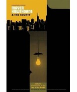 Mayer Hawthorne Poster And The County Fillmore Harlan 2012 - $1,249.20 MXN