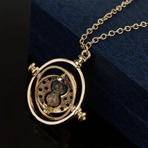 New Gifts for Harry Potter fans Hermione Granger Time Turner Necklace Co... - £4.56 GBP