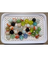 (40) Assorted Mix of WWII Era Toy Marbles - Maine Grab Bag Lot - $19.75