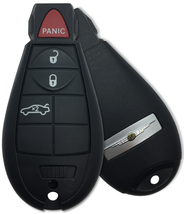 Chrysler 300 2008-2010 Fobik Key #2 4-Btn (Lock, Unlock, Trunk,Panic) A+++ - £18.30 GBP