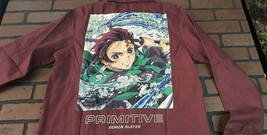 Einfach/Demon Slayer Tanjiro Maroon Utility Jacke ~ Nie Getragen ~ M L XL - $60.00