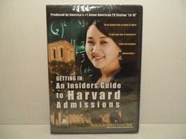 GETTING IN: An Insiders Guide to Harvard Admissions DVD NEW SEALED! - £15.81 GBP
