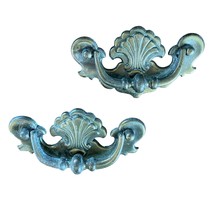 x2 2 Heavy Patina  Drawer Pulls Hardware Steampunk 5.75 inches across - £15.76 GBP