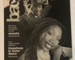 UPN Moesha Homeboys In Outer Space Tv Print Ad Brandy Norwood TPA4 - £4.75 GBP