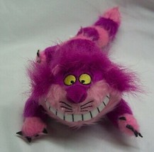 Walt Disney Store Alice In Wonderland Fuzzy Cheshire Cat 9&quot; Plush Stuffed Animal - £23.81 GBP