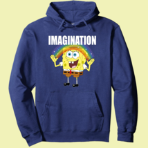 SpongeBob - Rainbow with Imagination Pullover Hoodie Unisex S New - £19.69 GBP