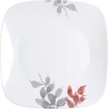 Corelle Square Kyoto Leaves 10-1/4&quot; Dinner Plate - £23.65 GBP