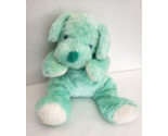 2001 TY Cuddlepup Mint Green Puppy Dog Plush Stuffed Animal - £23.37 GBP