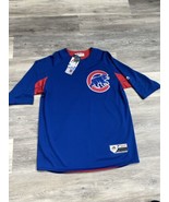 Majestic Chicago Cubs Jersey Mens Size L Cool Base MLB Baseball Pullover... - £46.40 GBP