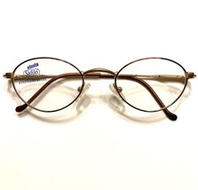Classic Safilo Kids K2729 Full Rim Gold Tortoise Metal Eyeglasses Made In Italy - £39.10 GBP