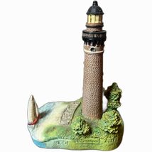 Spoontiques Little Sable Point Lighthouse Figurine Miniature Scenic Resi... - $14.20