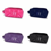 Surprizeshop Embroidered 3 Ladies Golf Shoe Bag. Pink, Purple, Black or ... - £14.57 GBP