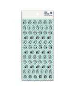 CLEAR OWL STICKERS Craft Kids Scrapbook Vinyl Sticker Sheet Animal Bird ... - €2,11 EUR