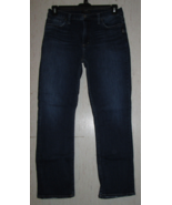 EXCELLENT WOMENS SILVER JEANS &quot;Calley Straight&quot; DISTRESSED BLUE JEANS   ... - $683.41 MXN