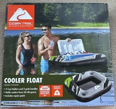 Ozark Trail Inflatable Cooler Float with 2 Cup Holders &amp; Grab Handles NEW - £15.17 GBP