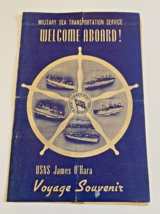 Menu USNS James O&#39;Hara Captains Farewell Dinner Voyage Souvenir Program 1954 Vtg - £10.92 GBP