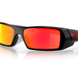 Oakley GASCAN Sunglasses OO9014-4460 Polished Black Frame W/ PRIZM Ruby ... - £85.43 GBP