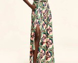 Misa Los Angeles Anabella Dress Prismatic Tile Coral Satin - $234.63+