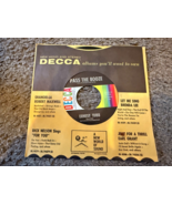 ERNEST TUBB PASS BOOZE THAT&#39;S ALL EVER BE TO ME 7&quot; Vinyl 45 RPM w/ Decca... - $304.05 MXN