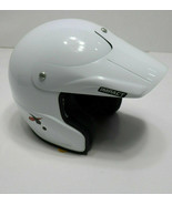 IMPACT Helmet Rally X Gloss White SA2010 Open Face Visor Ultra Light Sma... - £66.31 GBP