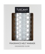 Tuscany Candle Table Top Wax Warmer, Galvanized Metal - $552.31 MXN