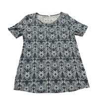 Kate Quinn Seahourse Print Bamboo Top Lounge Womens Size Medium - $17.82