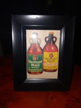  Tchotchke Framed Kitchen Art - Vintage Syrup Bottles From 1960s Ad - $8.99