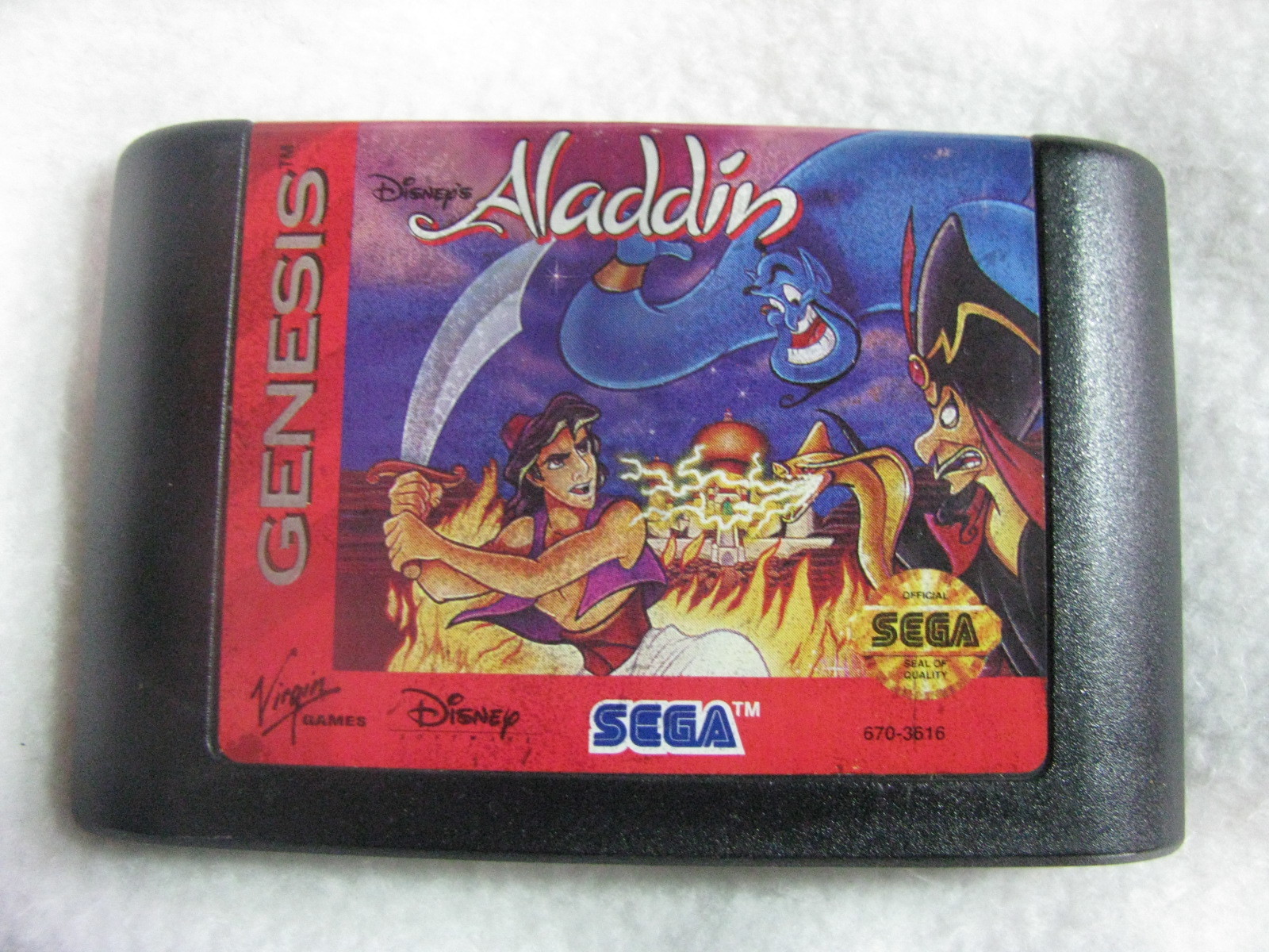 Aladdin Sega Genesis Video Game