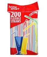 Home Smart Flexible Straws 200 Count - $71.88 MXN